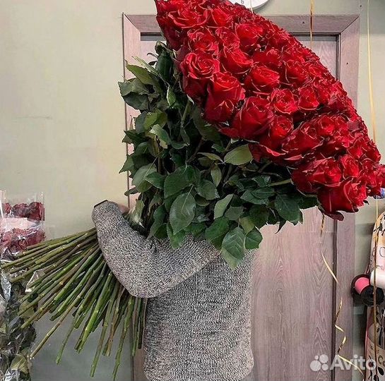 Высокие розы