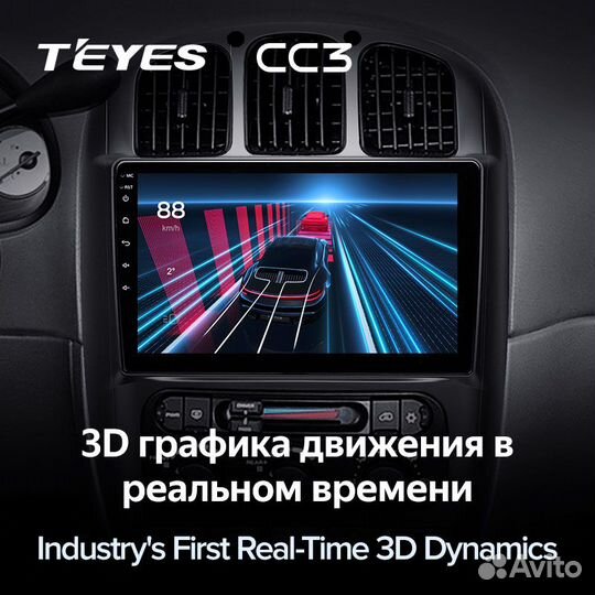 Магнитола Teyes CC3 6/128 Chrysler Voyager