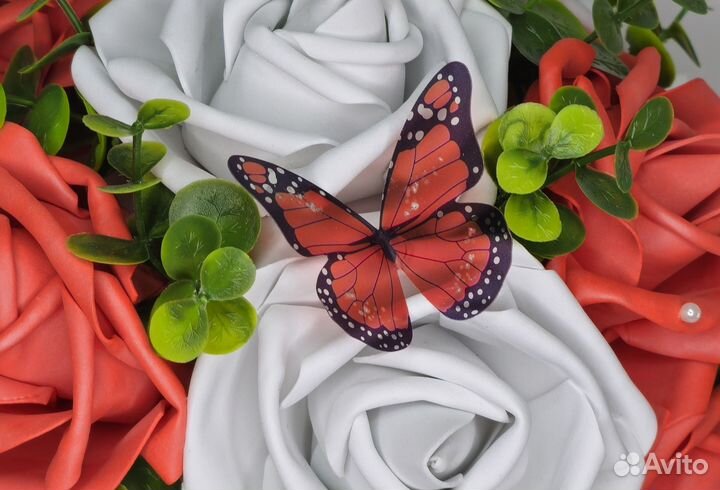 Красивый ночник-букет из роз,оригинальный подарок