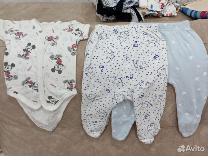 Одежда для новорожденных пакетом 56