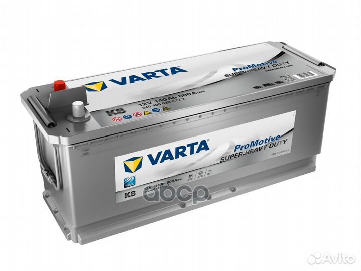 Аккумулятор varta promotive HD 12V 140Ah 800A