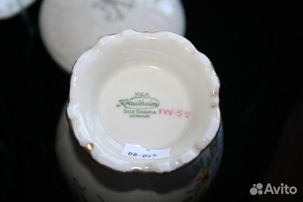 Вазочка, фарфор, Германия, фирма Krautheim