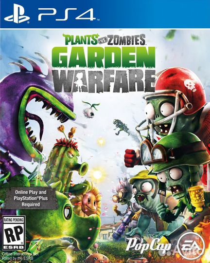 Игра Plants vs. Zombies Garden Warfare (PS4) Англи