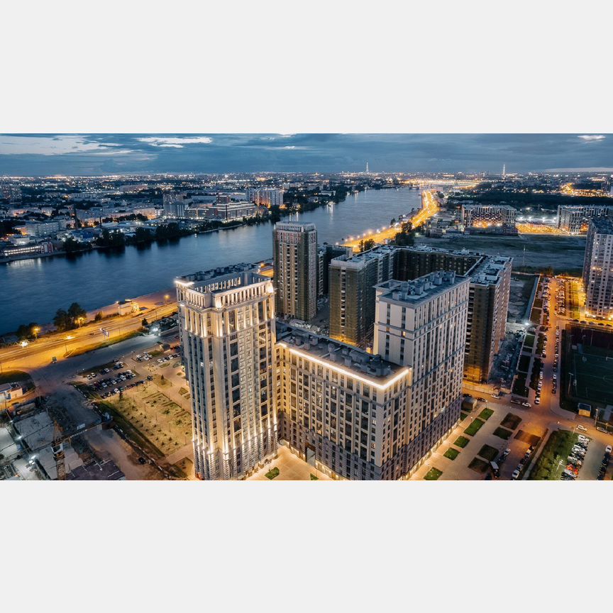 1-к. квартира, 45,1 м², 7/23 эт.