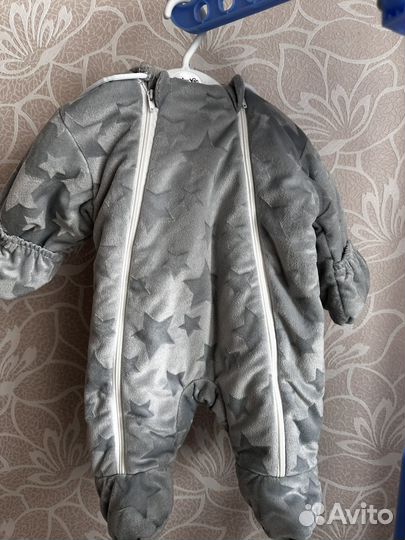 Комбинезон теплый для новорожденных
