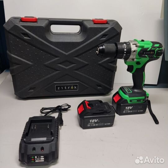 Новая аккумуляторная дрель-шуруповерт Zitrek