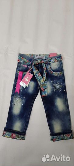 Джинсы для девочки 116