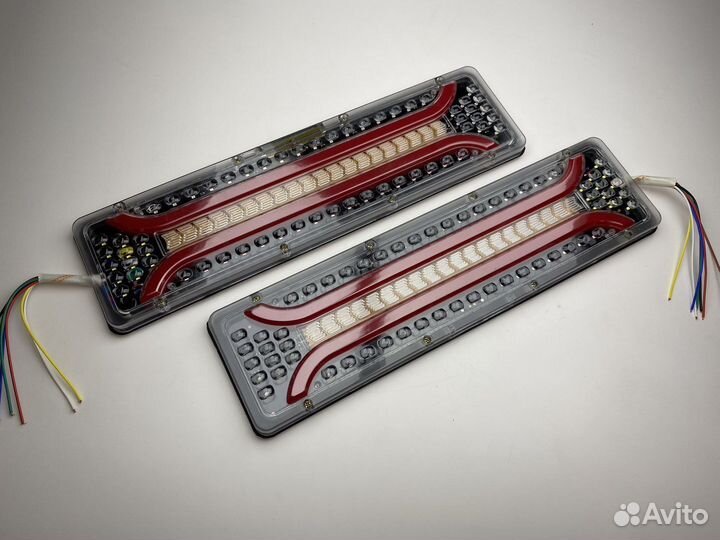 Диодные задние фонари LED 24в Н1 «Полосы»