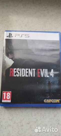 Resident evil 4, PS5. Диск