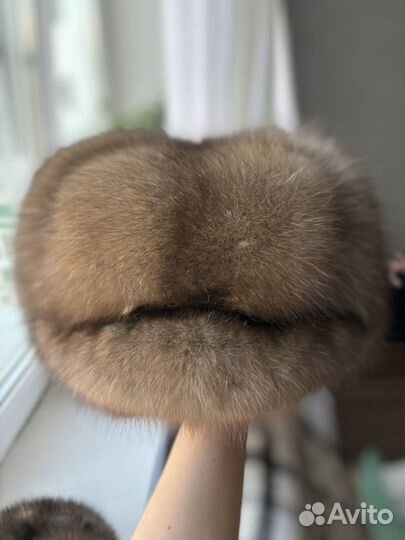 Шапка из соболя