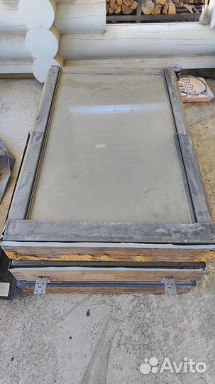 Деревянные окна со стеклопакетом бу