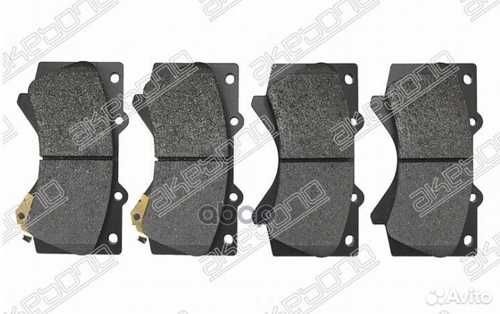 Дисковые тормозные колодки akebono (усиленные)