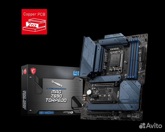 MSI Z690 torpedo DDR5 на гарантии