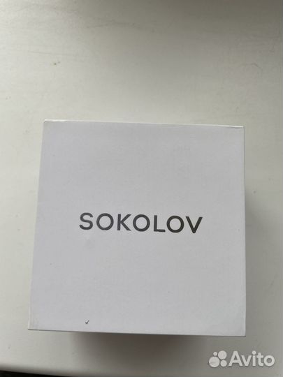 Серьги из серебра sokolov