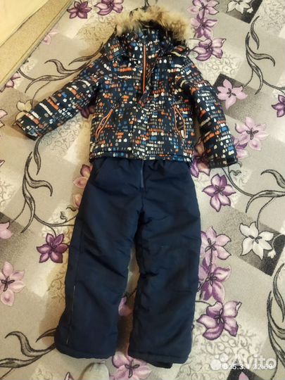Куртка зимняя для мальчика 7 лет