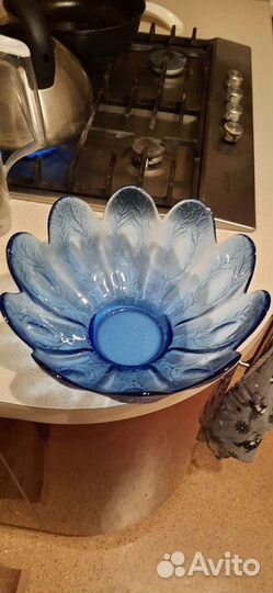 Ваза и графины, для фруктов стекло СССР