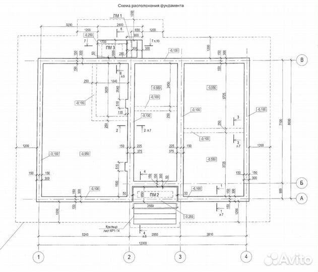 Готовый рабочий проект дома 80м2 газобетон