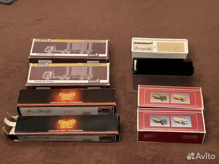 Коробки для грузовых моделей Камаз 1:43