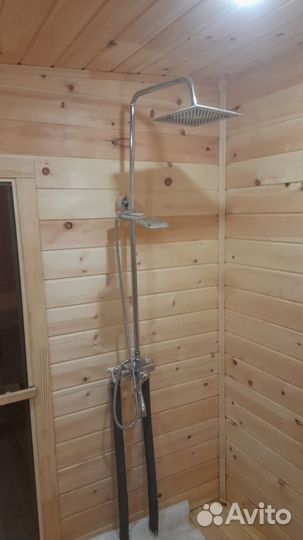 Баня на дровах кедровая