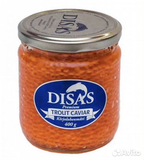 Икра форели Disas из Финляндии