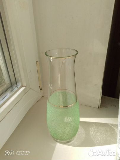 Две редкие изящные винтажные вазы для цветов, СССР