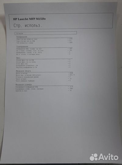 Мфу лазерный hp M132fw