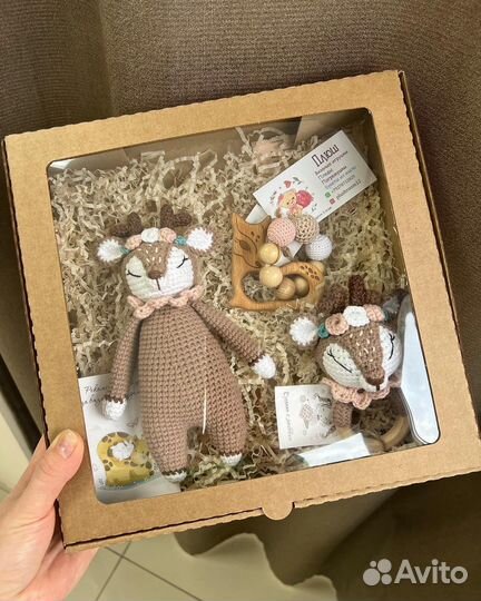 Погремушки набор ручной работы