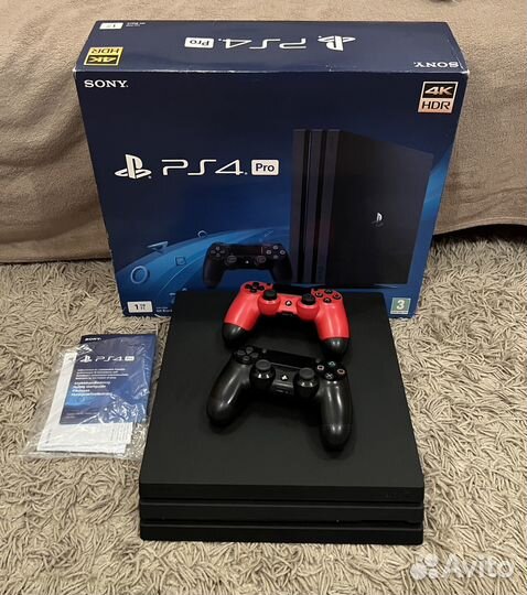 Sony playstation 4 pro 1tb 150 игр