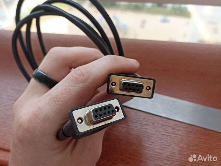 Новый консольный кабель rs232 (много)
