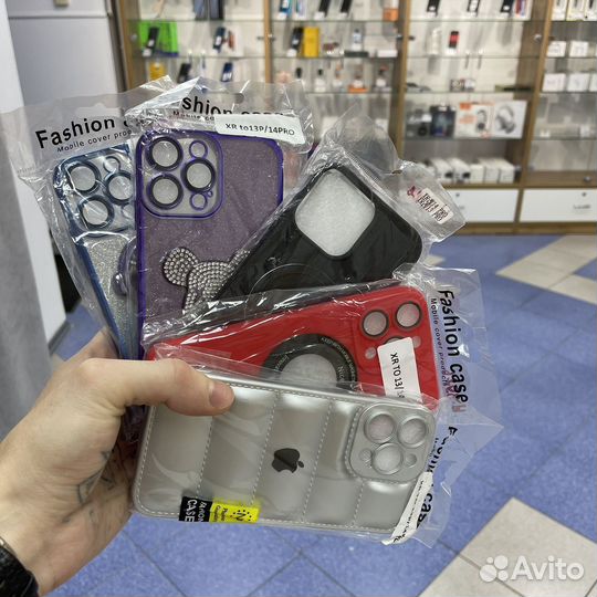 Чехол на iPhone XR в корпусе 13-14 pro