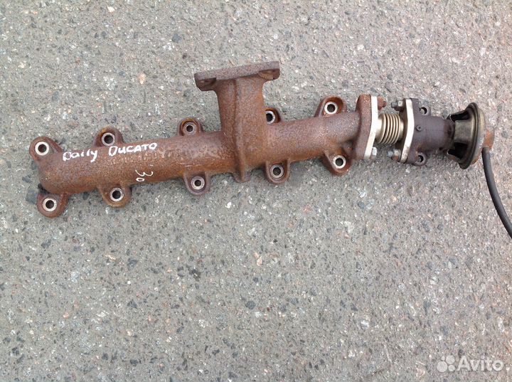 Коллектор выпускной Fiat Ducato iveco daily 2.3td