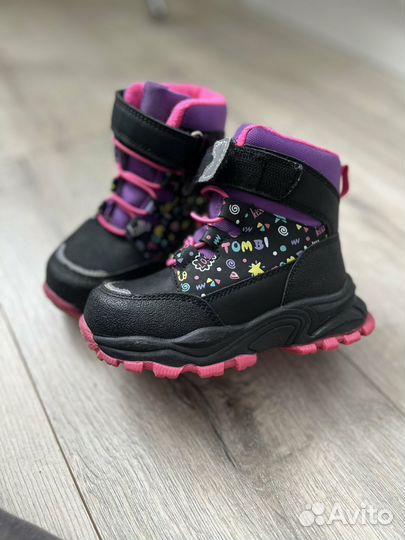 Ботинки демисезонные для девочки 24 размер