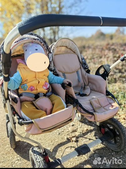 Коляска 2 в 1 бу
