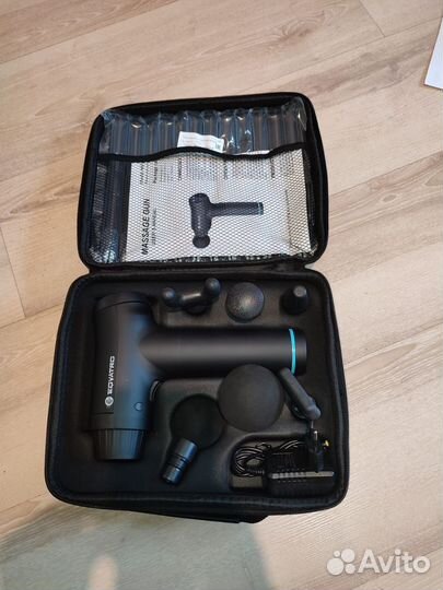 Перкуссионный массажер массажный пистолет В Кейсе