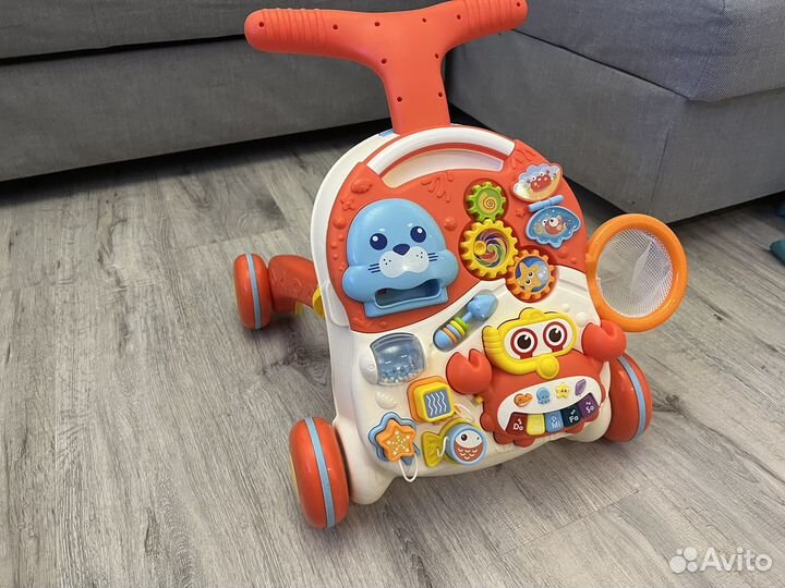 Ходунки каталка 2 в 1