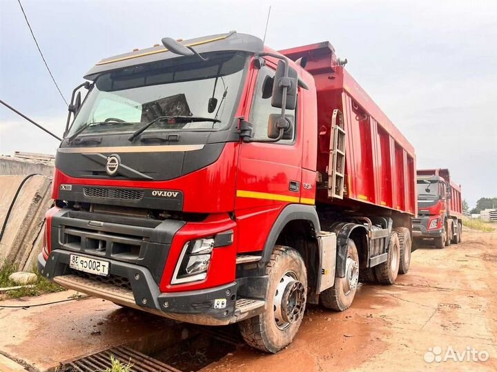 Аренда самосвала volvo FM 8x4 для тяжелых перевозо