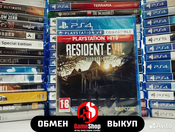 Resident evil 7 PS4 Новая