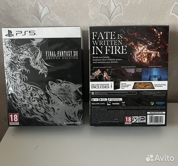 Игра Final Fantasy XVI 16 Deluxe Edition PS5