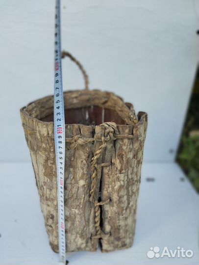 Старинный туесок(кузовок) из бересты