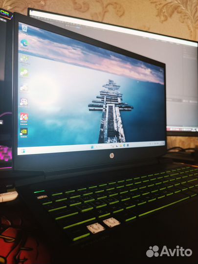 Ноутбук HP Pavilion Gaming 16 i5+GTX1650ti