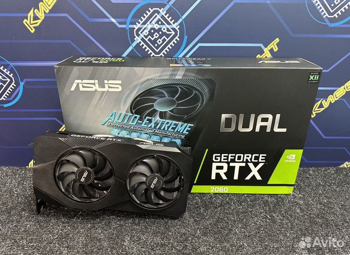 Видеокарта Asus RTX 2060 Dual OC 6GB gddr6