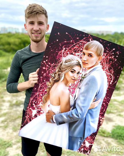 Портрет по фото Красноярск