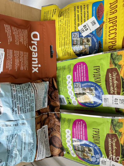 Лакомства для собак