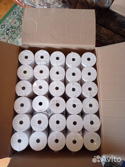 Чековая кассовая термолента 80х80х12мм