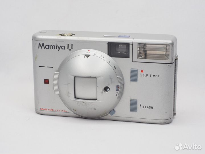 Пленочный фотоаппарат Mamiya U f/2.8 silver