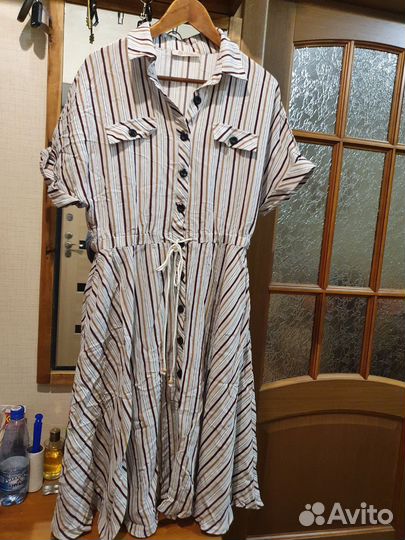Летнее платье 52 размер