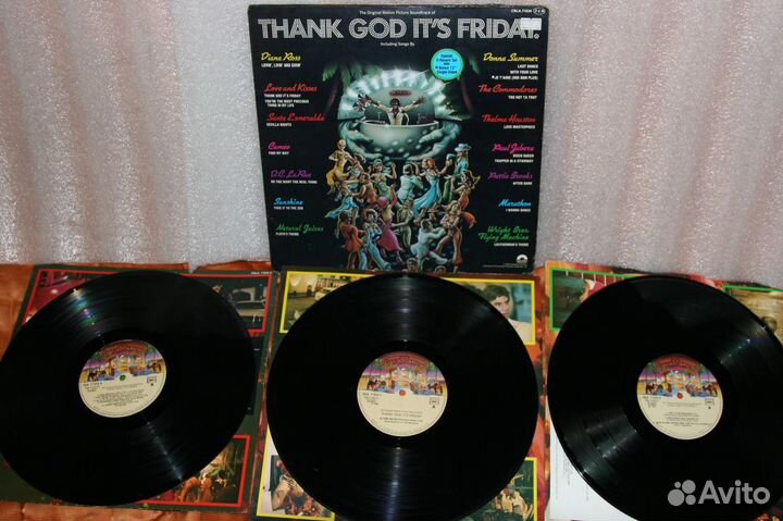 Various Thank God It's Friday 3LP Casablanca