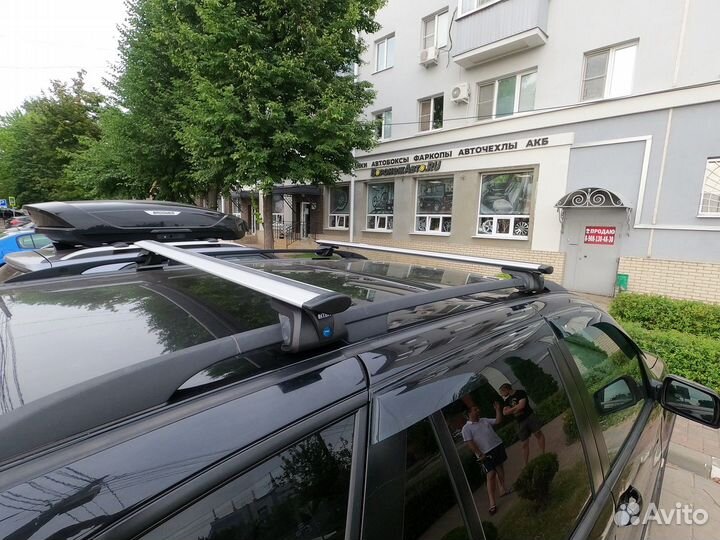 Багажник на рейлинги Inter Titan-120 крыло