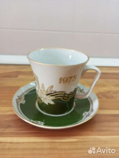 Чашка с блюдцем лфз