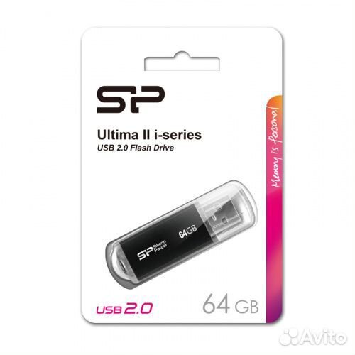 Flash Usb 2.0 Siliсon Power Ultima II на 64GB
